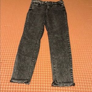 KanCan Black Frayed Hem Jeans